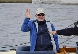 El rey emérito regresa a España para disfrutar de las regatas en Sanxenxo