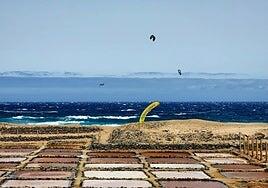 El termómetro se disparó este jueves en Las Tirajanas a 38,9 grados