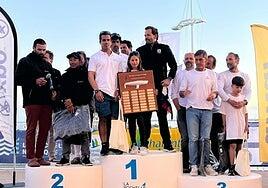 Los regatistas del RCNGC Javier y Alberto Padrón, campeones del mundo de la clase J80 en Francia