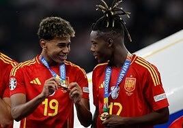 Nico y Lamine ya son estrellas mundiales