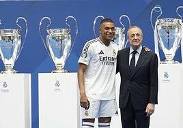 La hora de Mbappé, una presentación galáctica en el Bernabéu: «El sueño de mi vida»