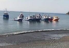 Emotivo homenaje de los pescadores de Gran Tarajal a Gilberto García Brito