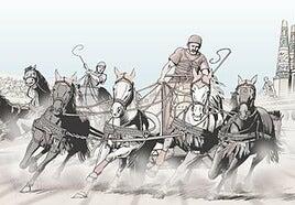 Hallan un circo romano en el yacimiento de Álava