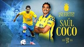 La UD Las Palmas y el Torino FC acuerdan el traspaso de Saúl Coco