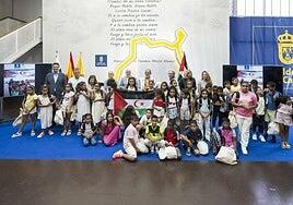 El Cabildo da la bienvenida a los 38 niños saharauis que pasarán este verano en la Isla