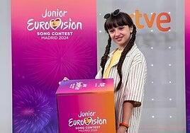 Chloe DelaRosa, una extremeña fan de Marisol para representar a España en Eurovisión Junior