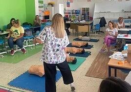 El proyecto de Enfermería Escolar atendió a unos 15.600 escolares durante el curso recién finalizado