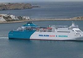 Las rutas marítimas Huelva-Canarias registran 26.300 pasajeros hasta junio, un 8,7% menos