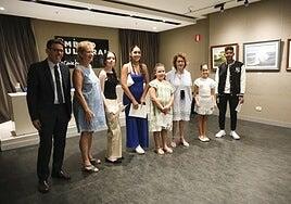 Los alumnos del taller de pintura de Marina Rodríguez exhiben sus piezas