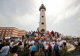 Los estibadores se concentran en recuerdo de Belén María