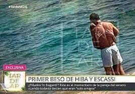 Escassi lanza un dardo a María José Suárez tras salir a la luz su beso con Hiba Abouk