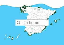 Récord de playas españolas que cuelgan el cartel de prohibido fumar