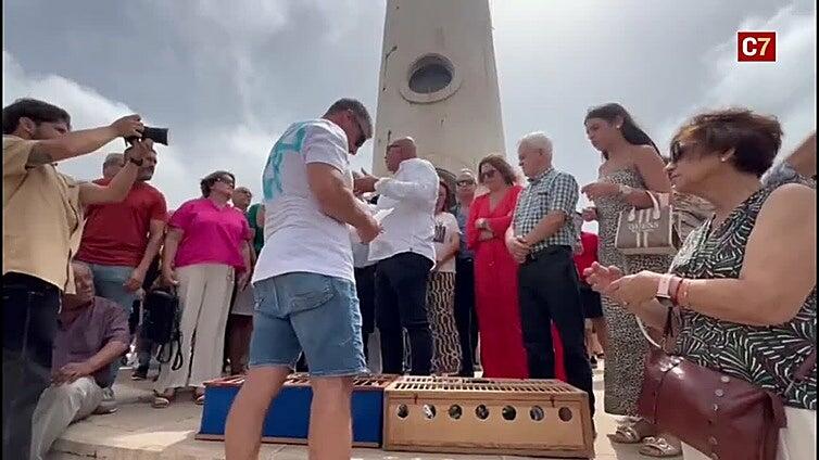 Los estibadores rinden su homenaje anual a Belén María