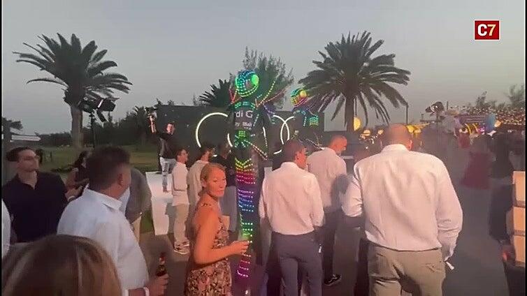 El cielo brilló en la noche de Audi Golf Night by Mahou & Lopesan