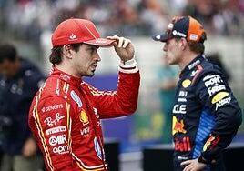 Verstappen, el más rápido; Leclerc, la pole