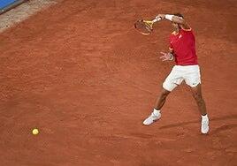 Nadal: «No sé si jugaré mañana; a veces más es menos»