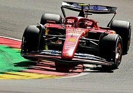 Sainz, dubitativo sobre la estrategia: «Teníamos que haber aguantado más»