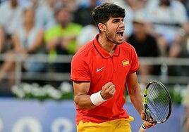 Alcaraz se levanta de un susto ante Griekspoor para alcanzar los octavos