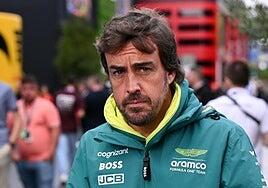 Fernando Alonso, de cumpleaños en el barro