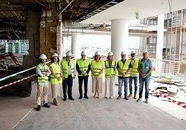 Las obras del centro comercial El Muelle, en imágenes