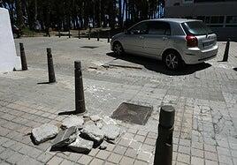 Aparcar en el Edificio Fayna se convierte en una odisea