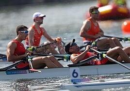 El remo tendrá que esperar: Conde y García, quintos en el doble scull