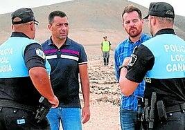 La Oliva dice basta a los túmulos de piedras levantados en zonas protegidas