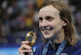 Ledecky, historia americana en la piscina