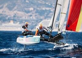 Brillante estreno de Tara Pacheco y Andrés Barrio, que se sitúan quintos
