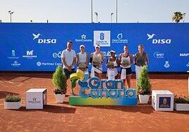 La pareja Piter-Stollar conquista el dobles en Maspalomas