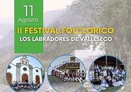 El pago de Lanzarote acoge el Festival Folclórico Los Labradores de Valleseco
