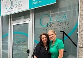 La actriz Adelfa Calvo, en buenas manos en el centro Olga Nolasco Estética Avanzada