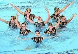 España vuelve a subirse al trono de la natación artística