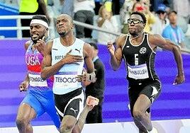 Tebogo, en el nombre de su madre