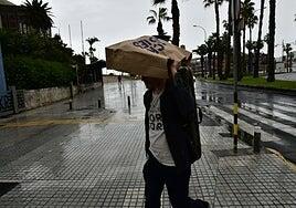 Lluvia en pleno agosto