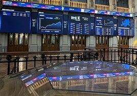El Ibex recupera la calma y cierra en positivo tras una semana de infarto