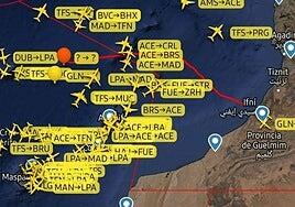 Globos estratosféricos se dan un paseo por los cielos de Canarias