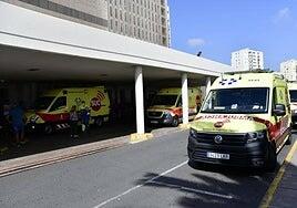 Un choque frontal entre dos turismos en Telde deja dos heridos de diversa consideración