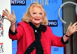 Muere Gena Rowlands, mito del cine independiente y musa de John Cassavetes