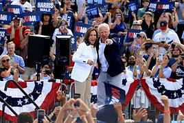 «No he sentido esta energía demócrata desde Obama», proclaman los partidarios de Kamala Harris