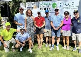 Alicia Fajardo, campeona del Scratch del I Torneo benéfico Rotarios de Maspalomas