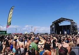 Cortes en Caleta de Famara, por las fiestas