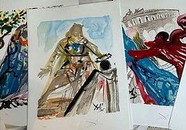 Hallazgo «surrealista» de diez litografías de Dalí en un garaje de Londres