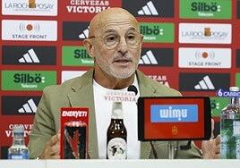 De la Fuente, sobre las ausencias: «No hay problema con ninguno»