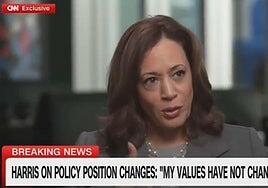 Kamala Harris defiende sus contradicciones: «Mis valores son los mismos»