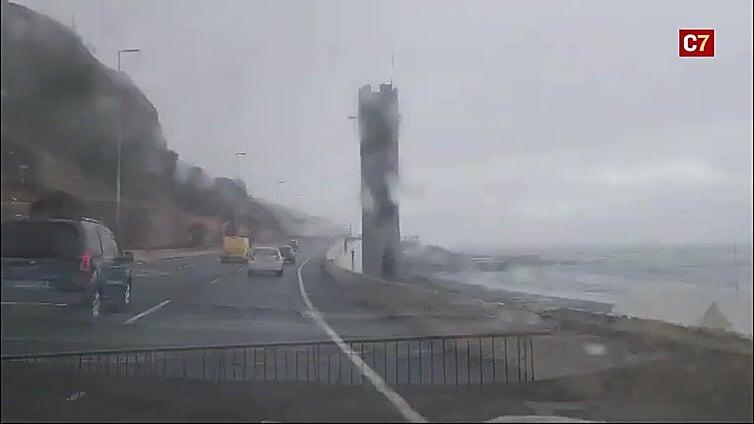 Cielos nubosos y lluvias débiles en Canarias