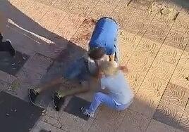 Pelea en Santa Lucía de Tirajana por defender a sus hijos de insultos racistas