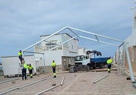 Nueva carpa para eventos en Pájara