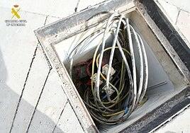 Detienen a una persona por hurtar más de 12.000 metros de cable en Fuerteventura