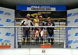 Abián Santana se corona en Jerez y roza la Copa Dunlop